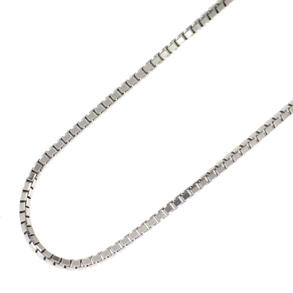 New K18WG Bene 1.2 Chain Necklace ~45cm 