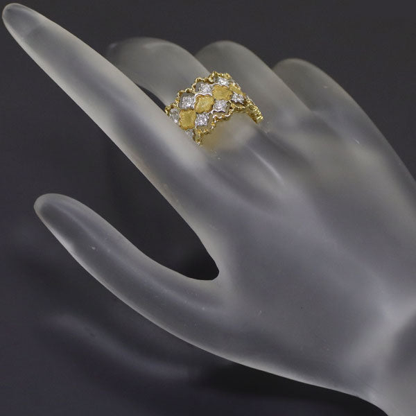 Gianmaria Buccellati K18YG/WG Diamond Ring 