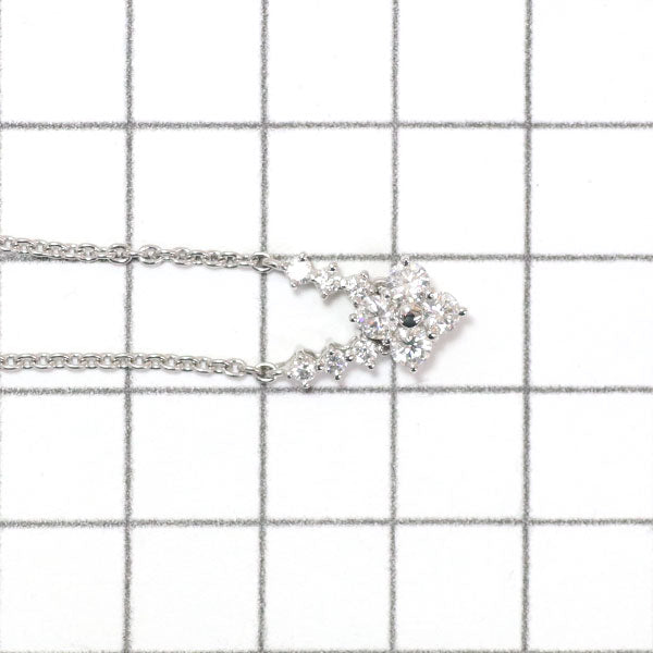 Heiwado Trading Pt950 Diamond Pendant Necklace 0.63ct 