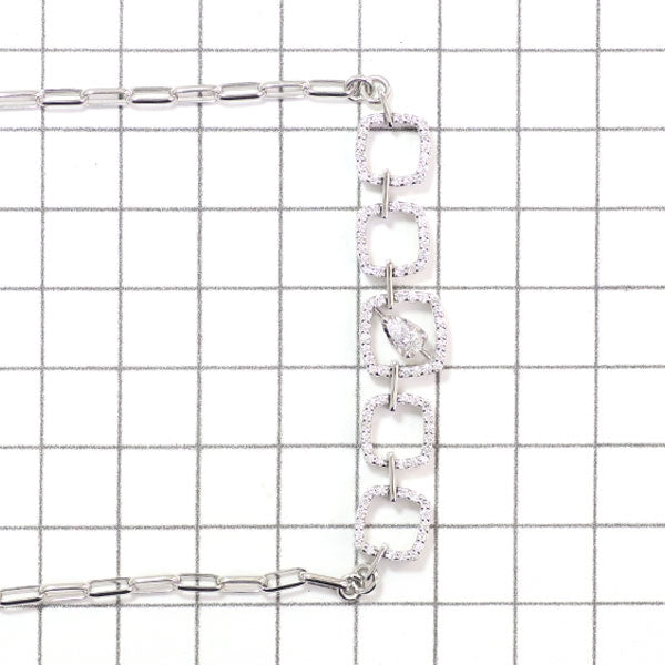 Monikkendam Pt Diamond Pendant Necklace 0.215ct D SI1 D0.79ct 