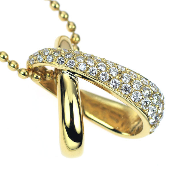 Monnickendam K18YG Diamond Pendant Necklace 0.66ct 