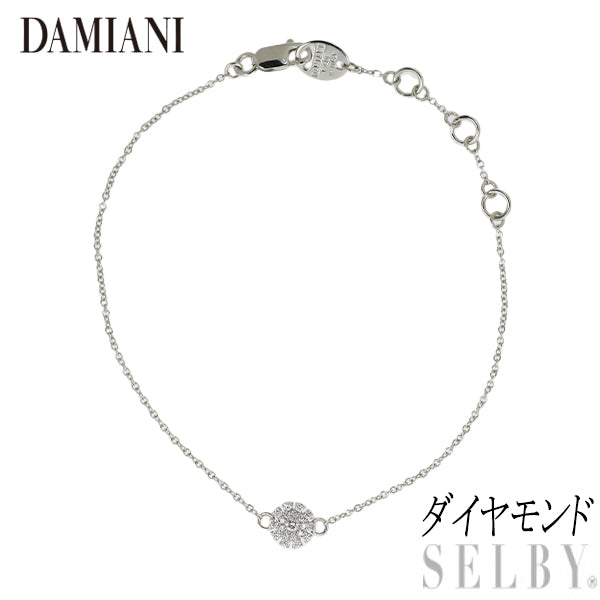 Damiani K18WG Diamond Bracelet Margherita 