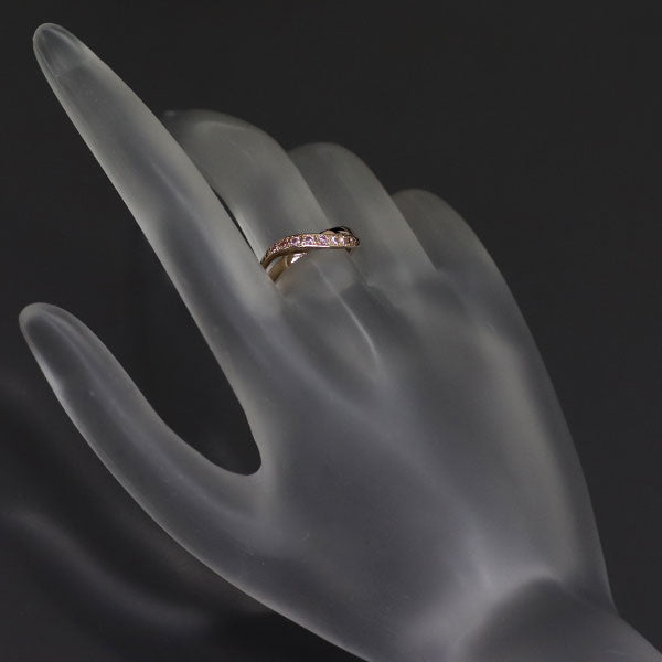 4℃ K18PG pink sapphire ring 