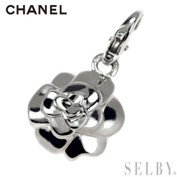 Chanel K18WG Charm Camellia 