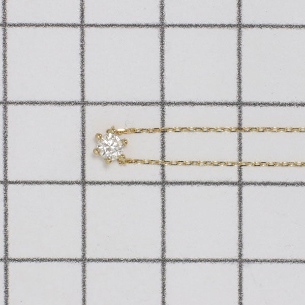 アーカーブラン  K18YG ダイヤモンド ペンダントネックレス 0.13ct