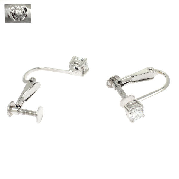 Monnickendam Pt900 Diamond Earrings 0.41ct 