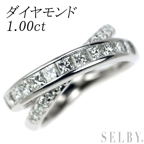 Pt900 ダイヤモンド リング 1.00ct - リング(指輪)