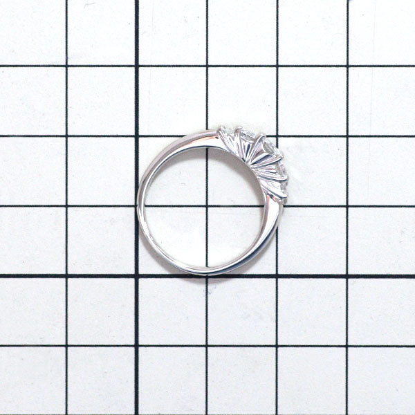Monnickendam Pt900 Diamond Ring 0.72ct 