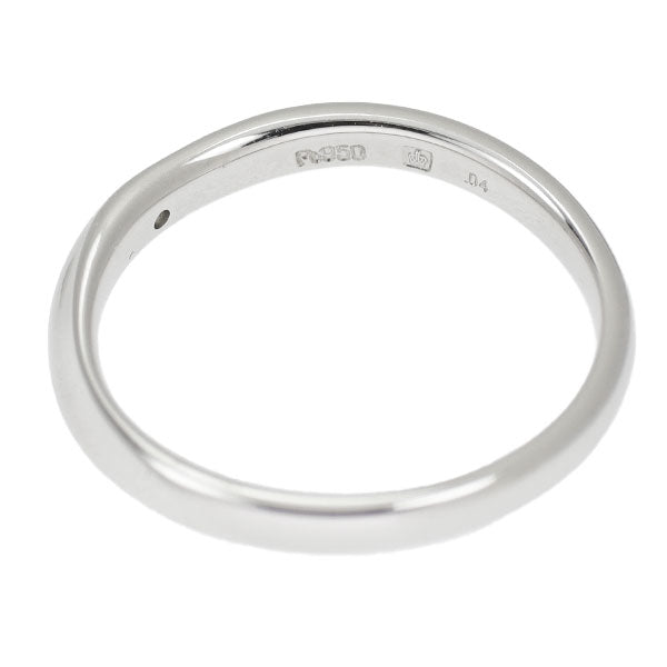 Royal Asscher Pt950 Diamond Ring 0.04ct 