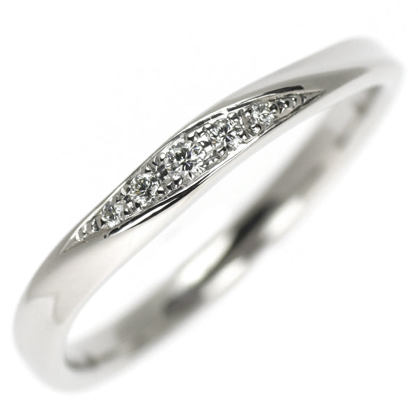 Royal Asscher Pt950 Diamond Ring 0.04ct 
