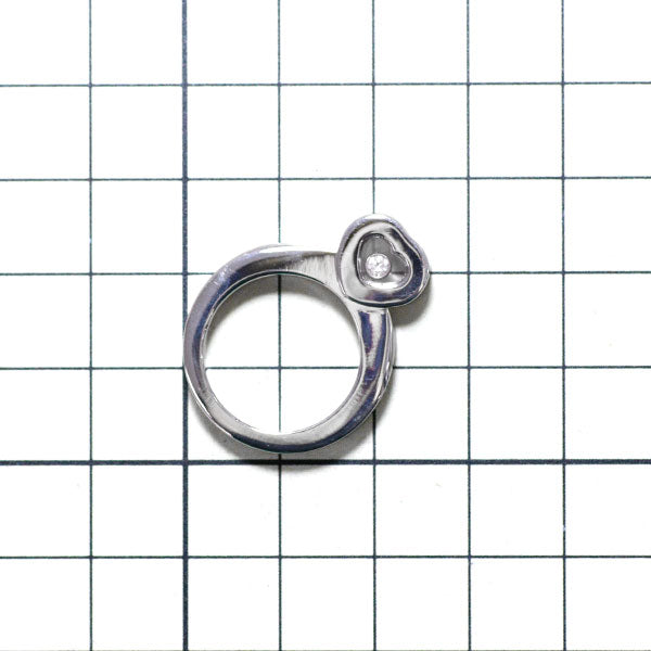 Chopard K18WG Diamond Ring Happy Diamond Heart 