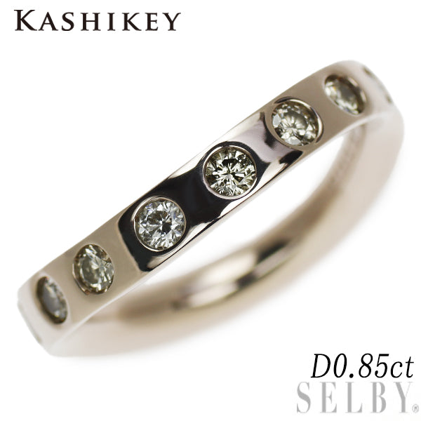 カシケイ K18BG ダイヤモンド リング 0.85ct