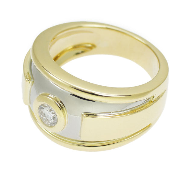 Cartier K18YG/WG Diamond Ring Junon 0.25ct #12.0 {Selby Ginza Store} [S+ Like New, Polished at Authorized Store] [Used] 
