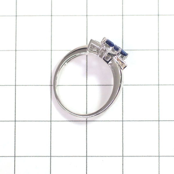 Les Essentiels / Masumi Kasahara K18WG Sapphire Diamond Ring Star 
