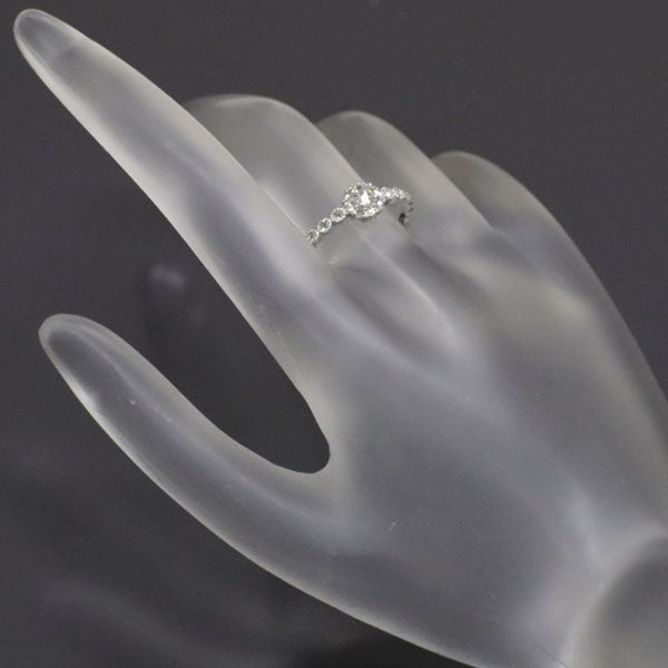 K18WG ローズカット ダイヤモンド リング 0.15ct D0.21ct – セルビーオンラインストア