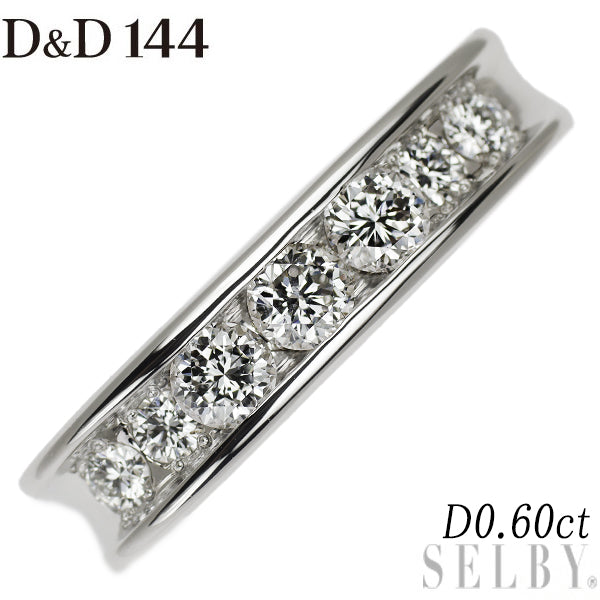 D＆D144 Pt900 ダイヤモンド ペンダントトップ 0.60ct