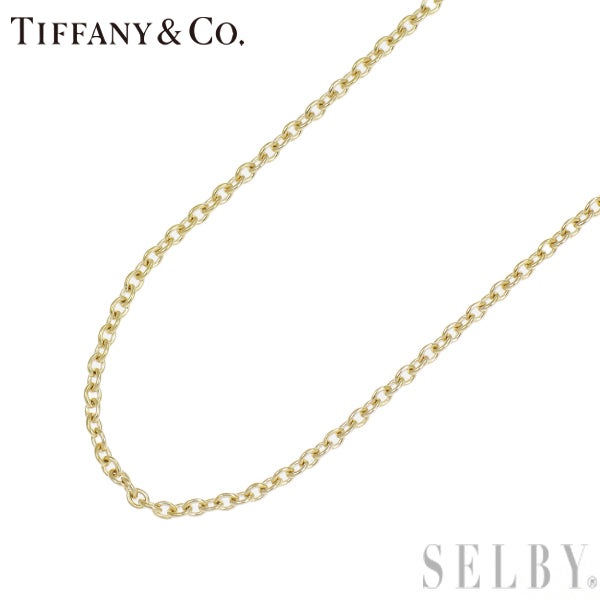 Tiffany K18YG Chain Necklace Vintage Line 