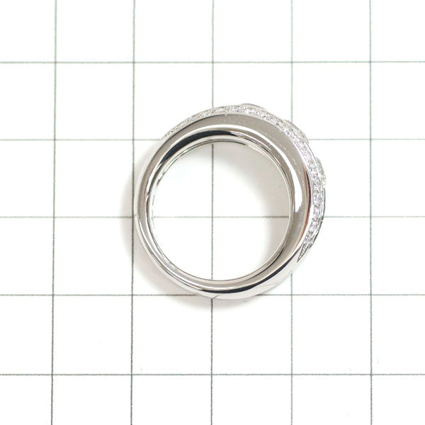 Kashikei Pt900 Brown Diamond Ring 1.30ct D0.50ct 
