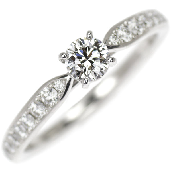 Niwa Pt950 Diamond Ring 0.224ct 