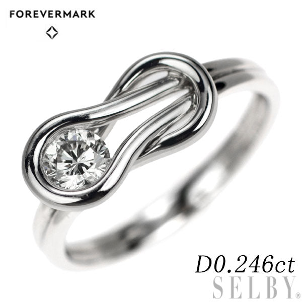 Forevermark Pt950 Diamond Ring 0.246ct Encordia 