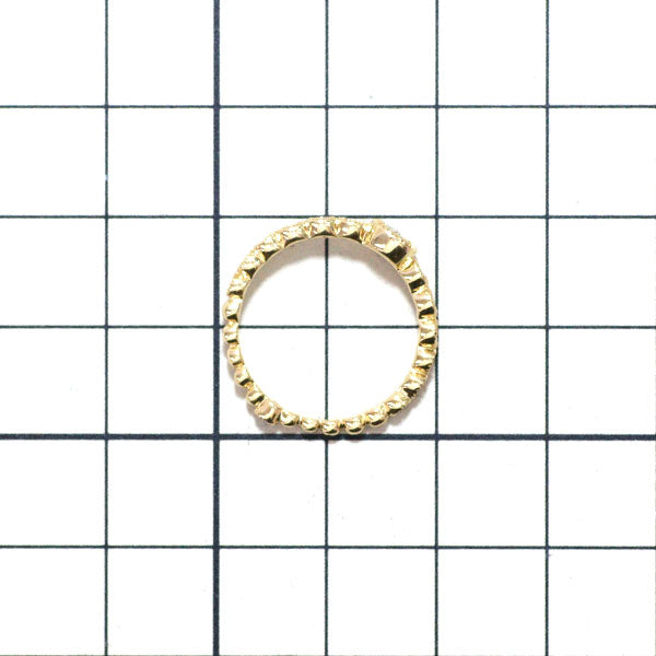 Siren Azzurro K18YG Rose Cut Diamond Tanzanite Ring 0.11ct D0.18ct 