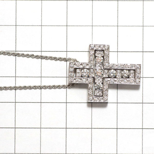 Damiani K18WG Diamond Pendant Necklace Belle Epoque M 