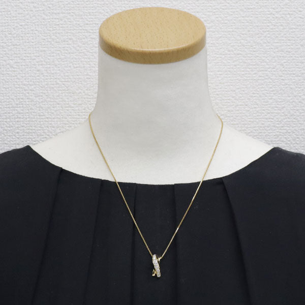 Monnickendam K18YG Diamond Pendant Necklace 0.54ct 