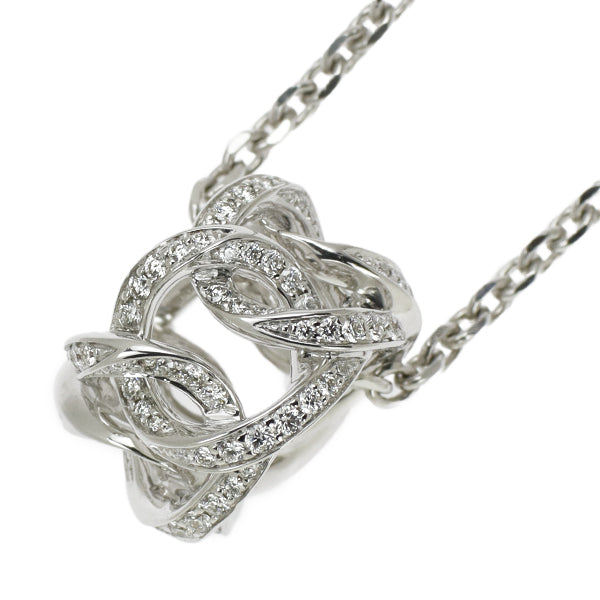 Graff K18WG Diamond Pendant Necklace 45.0cm《Selby Ginza Store》[S, Like New, Polished] [Used] 