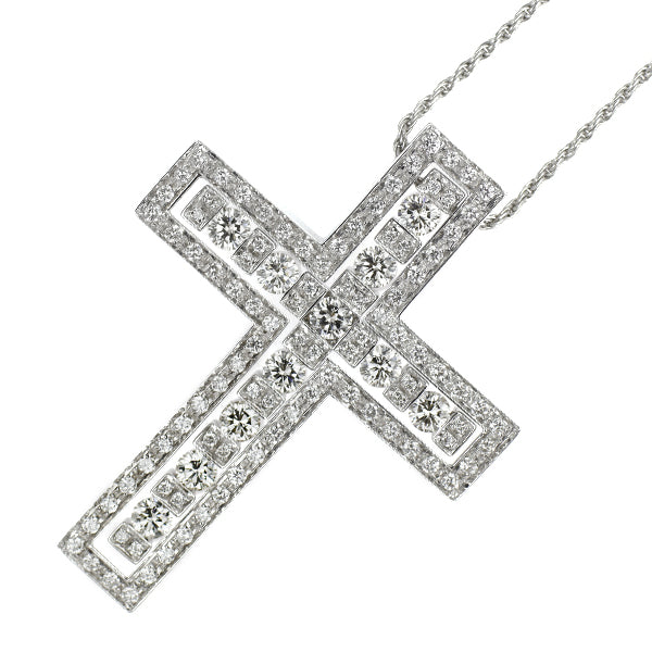 Damiani K18WG Diamond Pendant Necklace Belle Epoque L 57.0cm《Selby Ginza Store》[S, polished to like new][Used] 