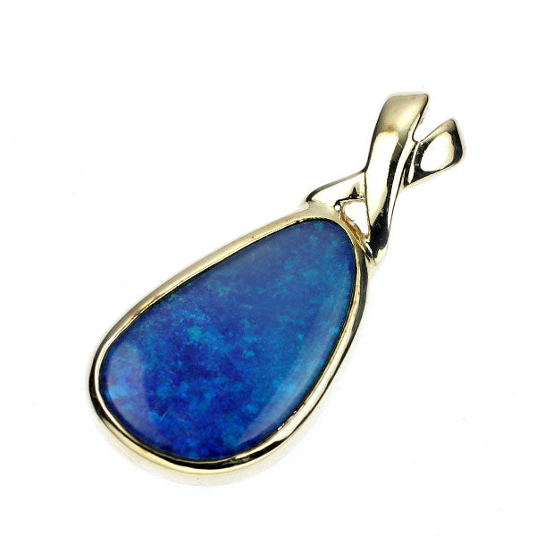 K9YG laminated opal pendant top 