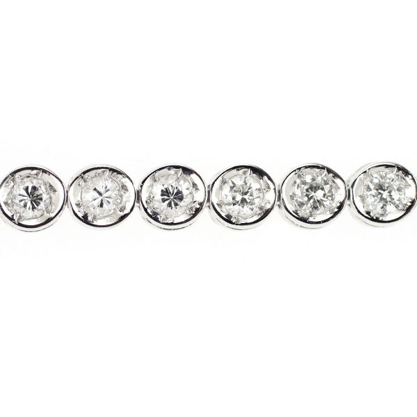 Pt900 Diamond Bracelet 2.52ct Tennis 