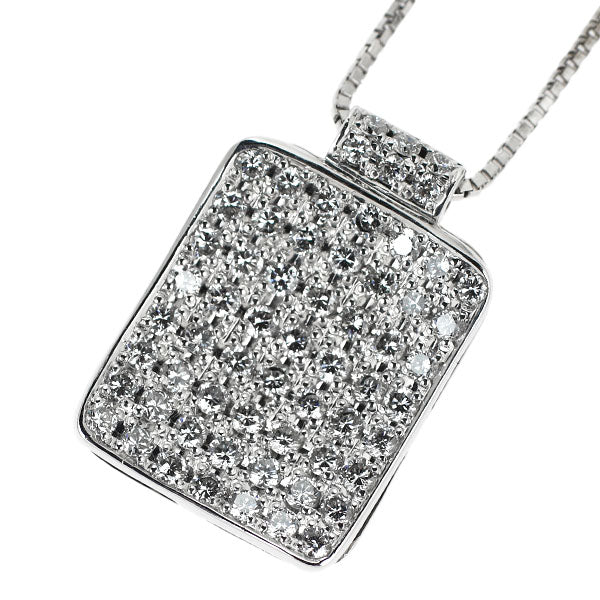 Monnickendam K18WG Diamond Pendant Necklace 0.82ct 