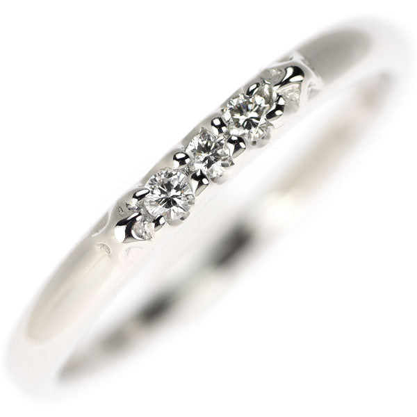 Star Jewelry K18WG Diamond Ring 0.06ct 