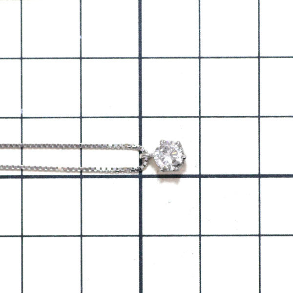 Pt900/ Pt850 ダイヤモンド ペンダントネックレス 0.429ct I I1 G