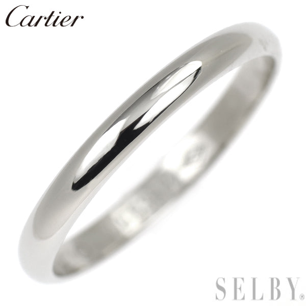 Cartier Pt950 Ring Band Size 54 