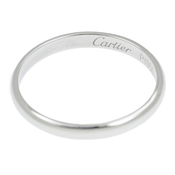 Cartier Pt950 Ring Band Size 54 