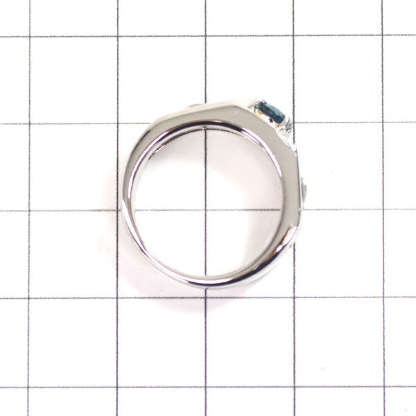 Rare Pt900 Alexandrite Diamond Ring 0.72ct D0.09ct 