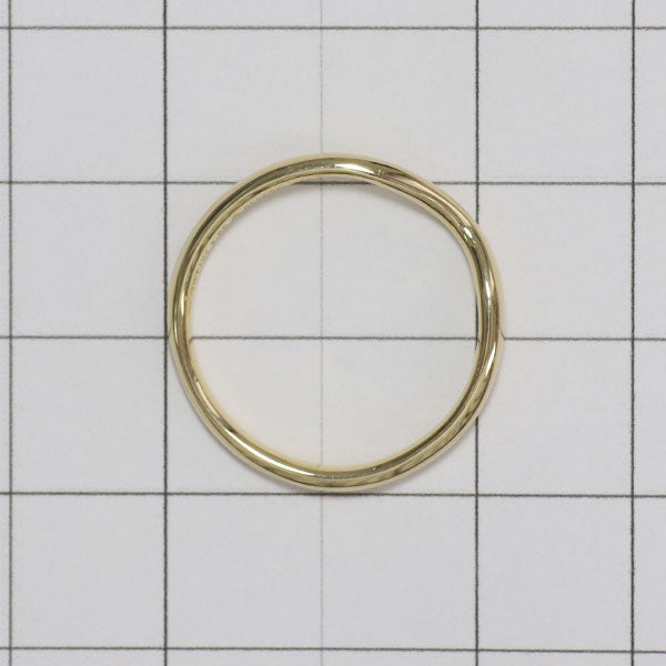 Tiffany K18YG ring curved band 