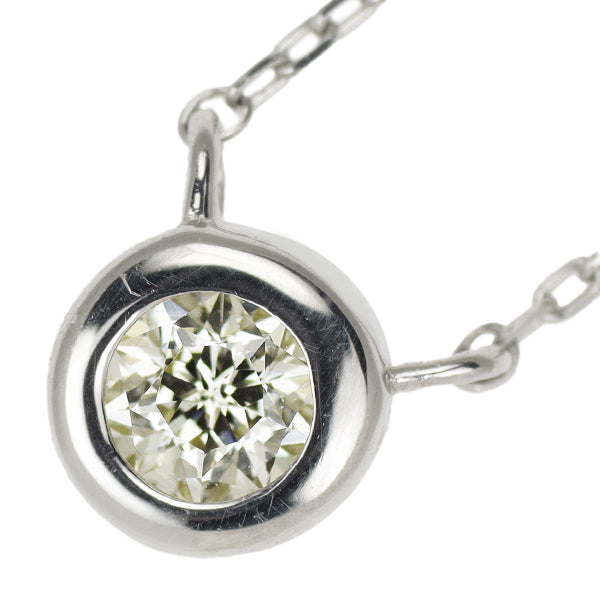 Wish Upon a Star K18WG Diamond Pendant Necklace 0.102ct 0.004ct 