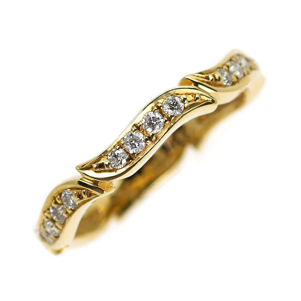 Vendome Aoyama K18YG Diamond Ring 0.12ct 