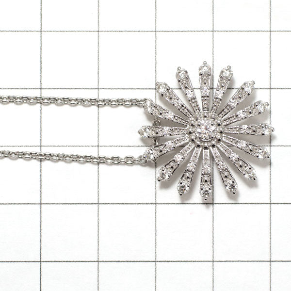 Heiwado Trading K18WG Diamond Pendant Necklace 0.81ct 