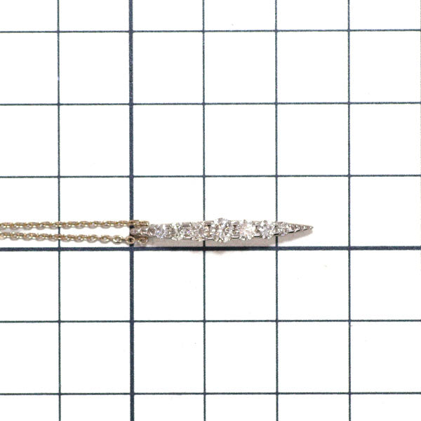 Kashikei K18BG Brown Diamond Pendant Necklace 0.50ct Naked 