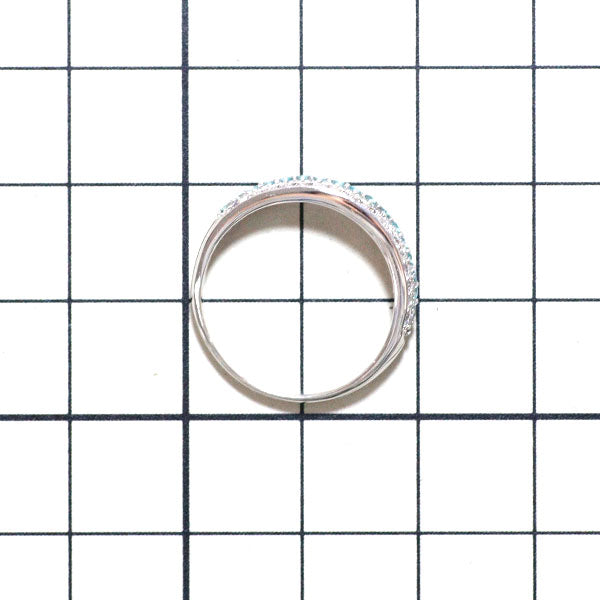 Pt900 パライバトルマリン ダイヤモンド リング 0.15ct D0.32ct