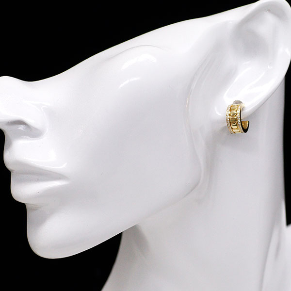 Damiani K18YG/WG Diamond Earrings Belle Epoque Reel 