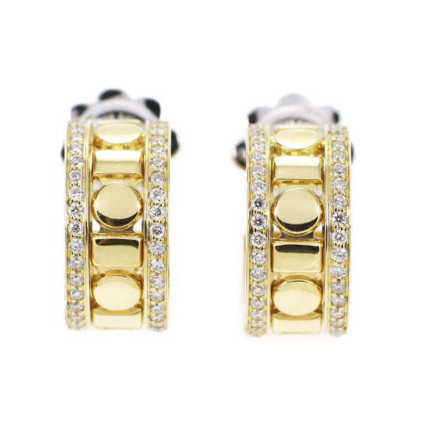 Damiani K18YG/WG Diamond Earrings Belle Epoque Reel 