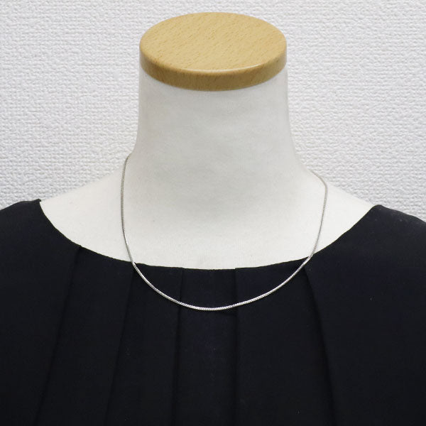 Ginza Tanaka Pt850 Kihei Chain Necklace 