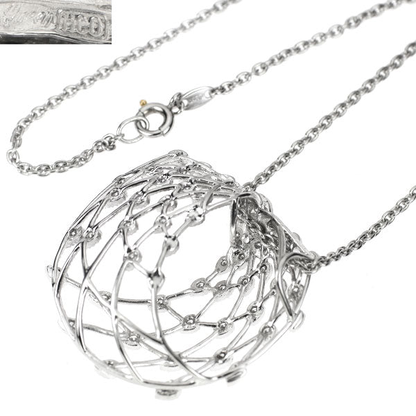 Heiwado Trading/Queen Pt950 Diamond Pendant Necklace 0.91ct 