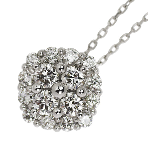 Vendome Aoyama Pt950/Pt850 Diamond Pendant Necklace 0.36ct 