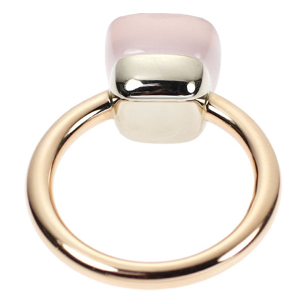 Pomellato K18WG/PG Rose Quartz Ring Nude #13.0《Selby Ginza Store》[S, polished to like new][Used] 