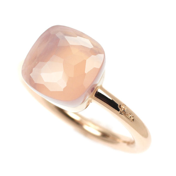 Pomellato K18WG/PG Rose Quartz Ring Nude #13.0《Selby Ginza Store》[S, polished to like new][Used] 